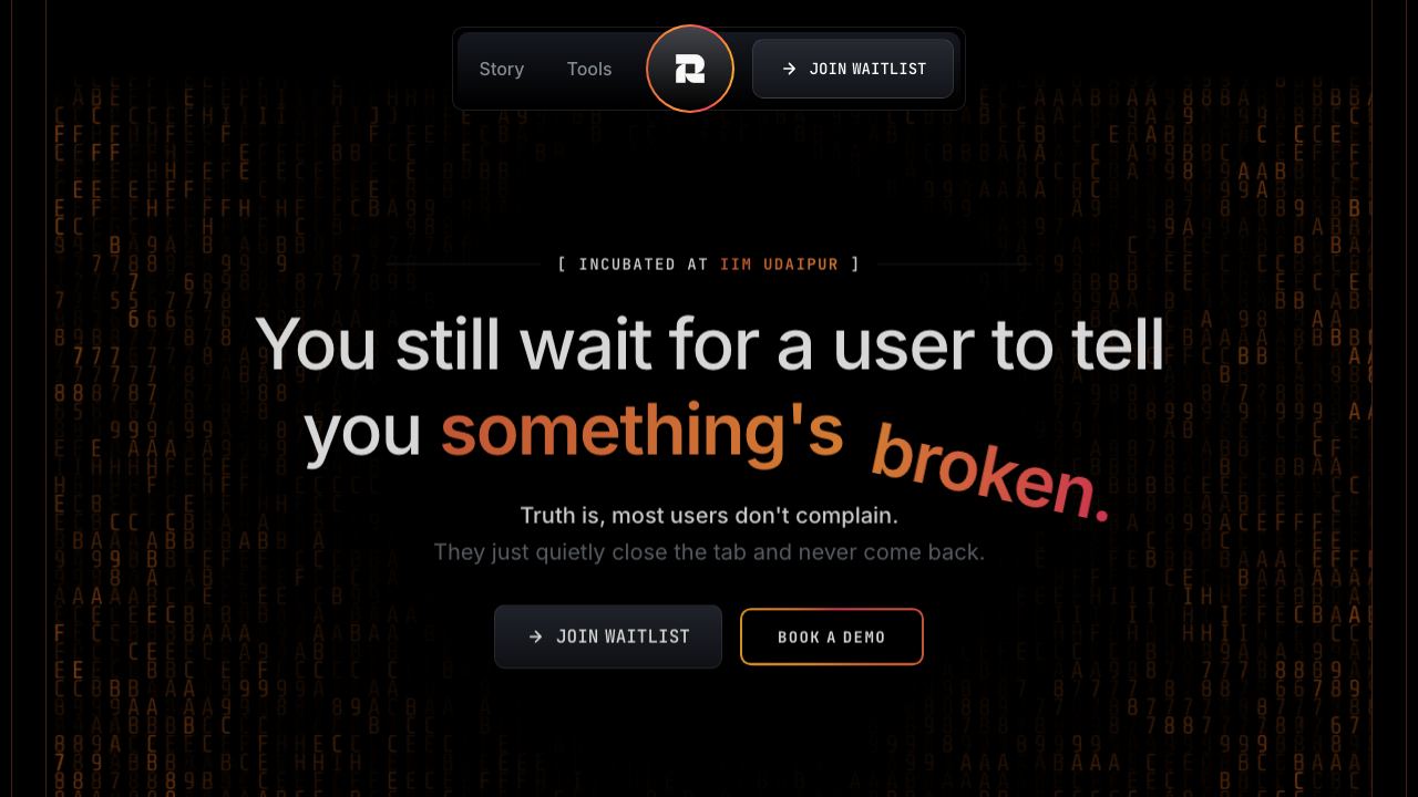 Relia website screenshot