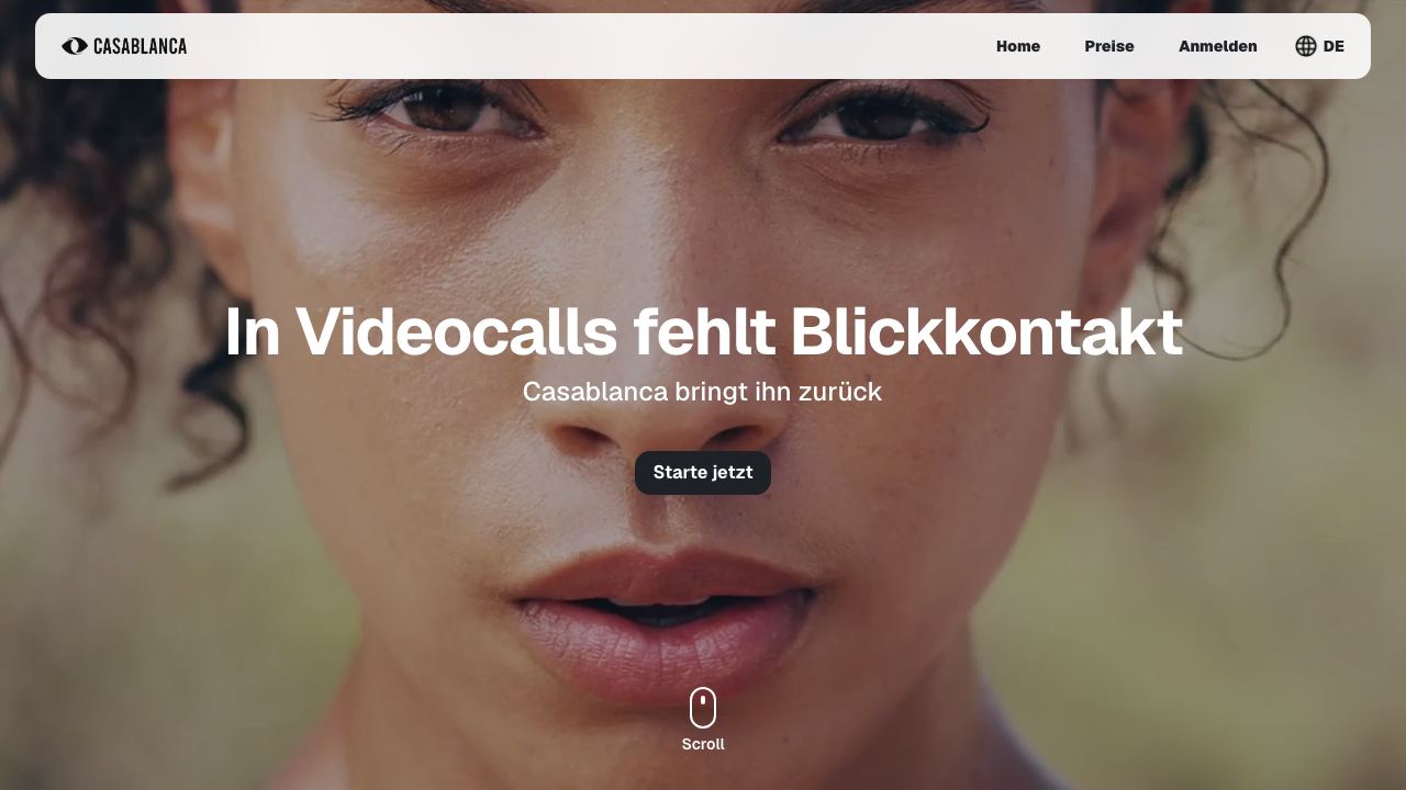 Casablanca 网站截图