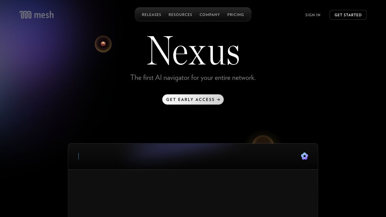 Nexus 网站截图