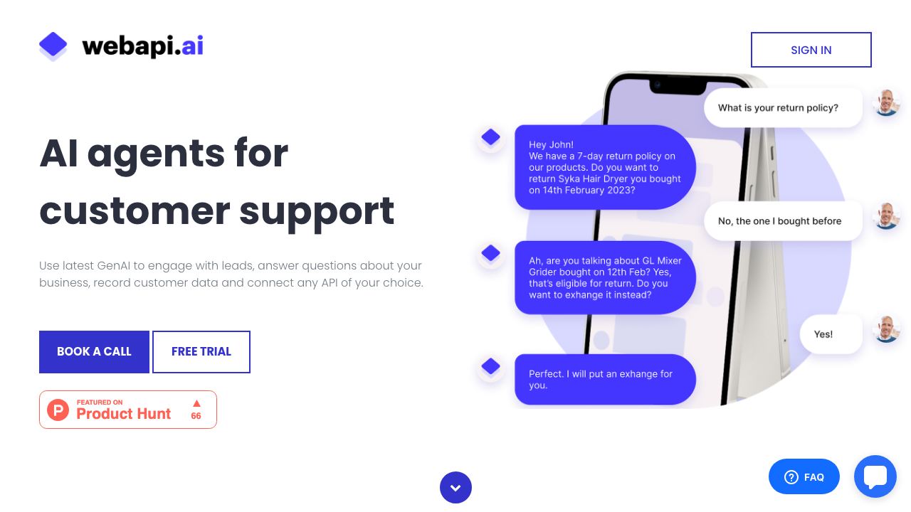 Webapi.ai 3.0 网站截图