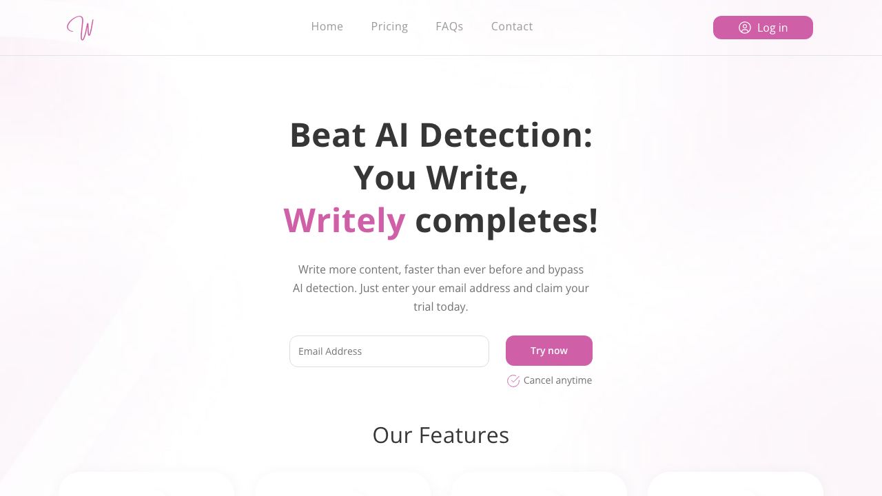 Writely 网站截图