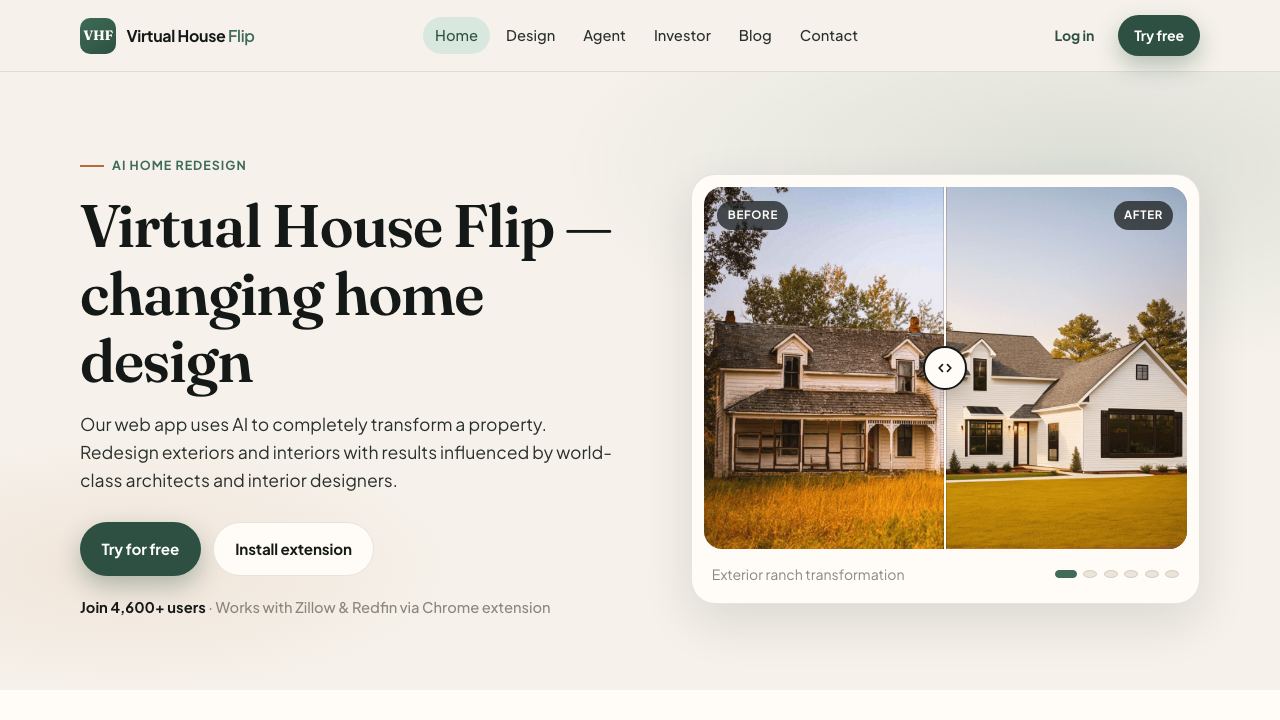 Virtual House Flip 网站截图