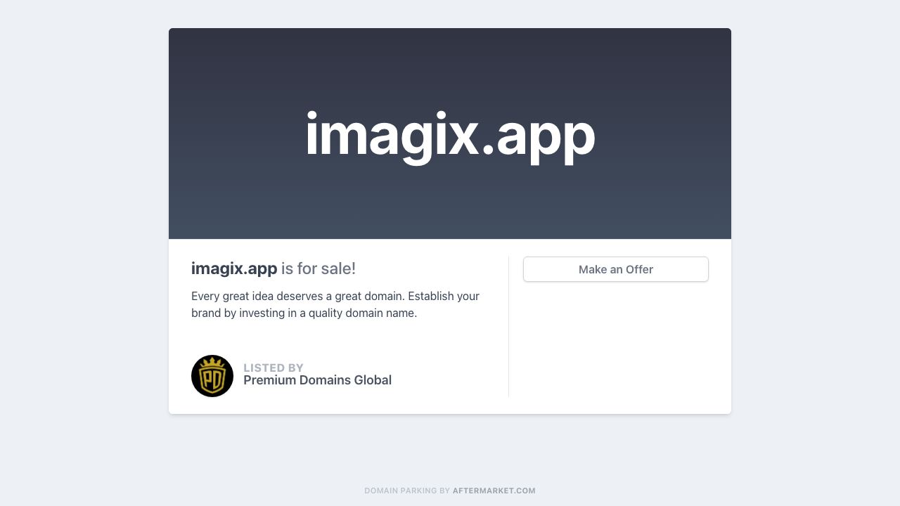 Imagix: Logo Inspirational Tool 网站截图