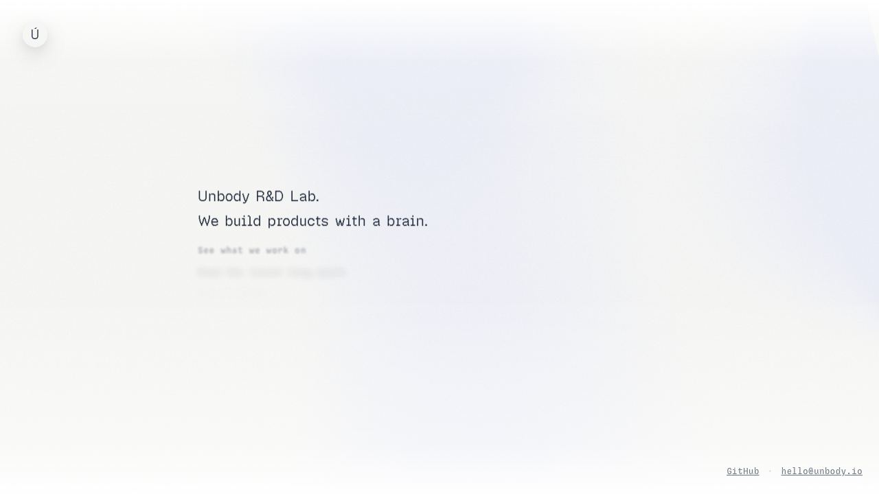 Unbody 网站截图