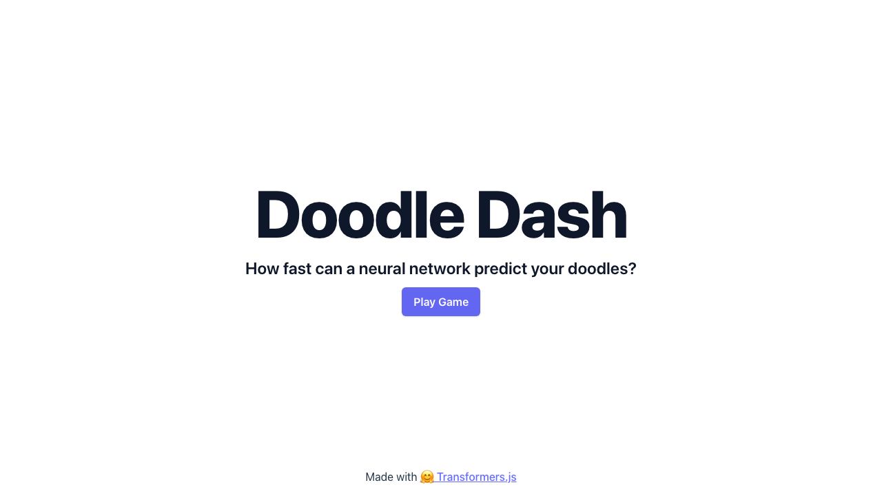 Doodle Dash 网站截图
