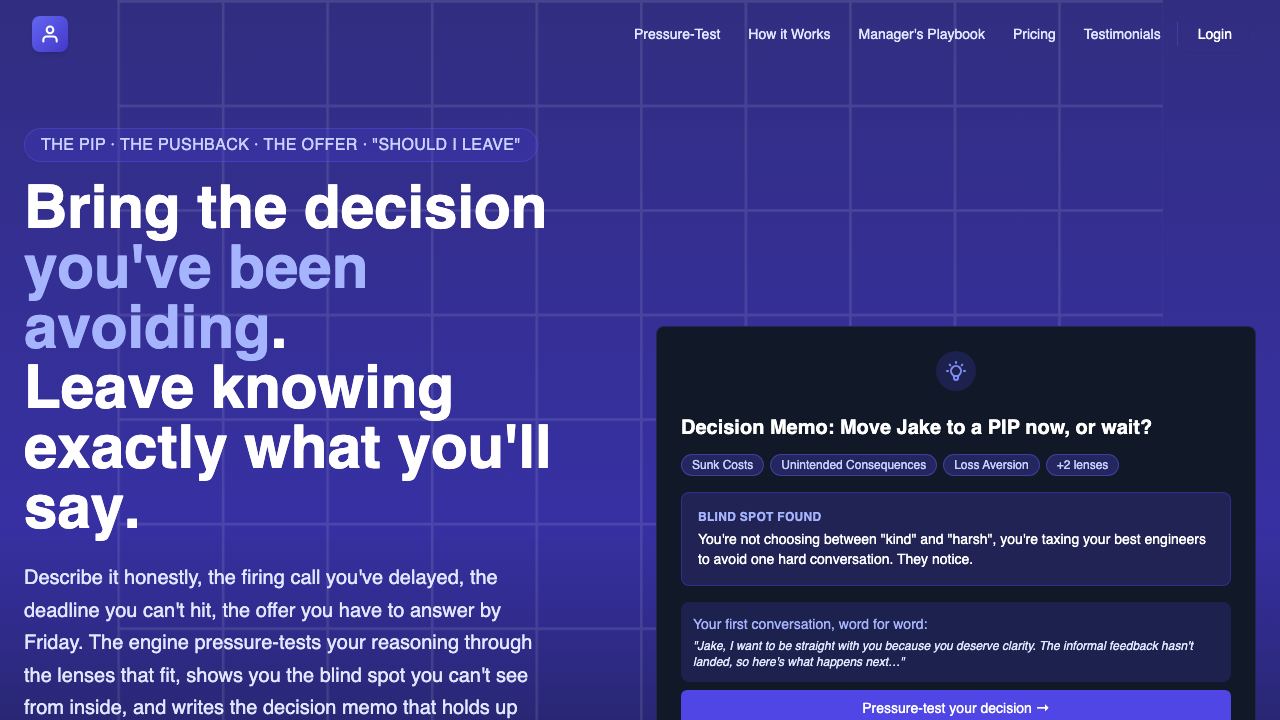 Mental Models AI website screenshot