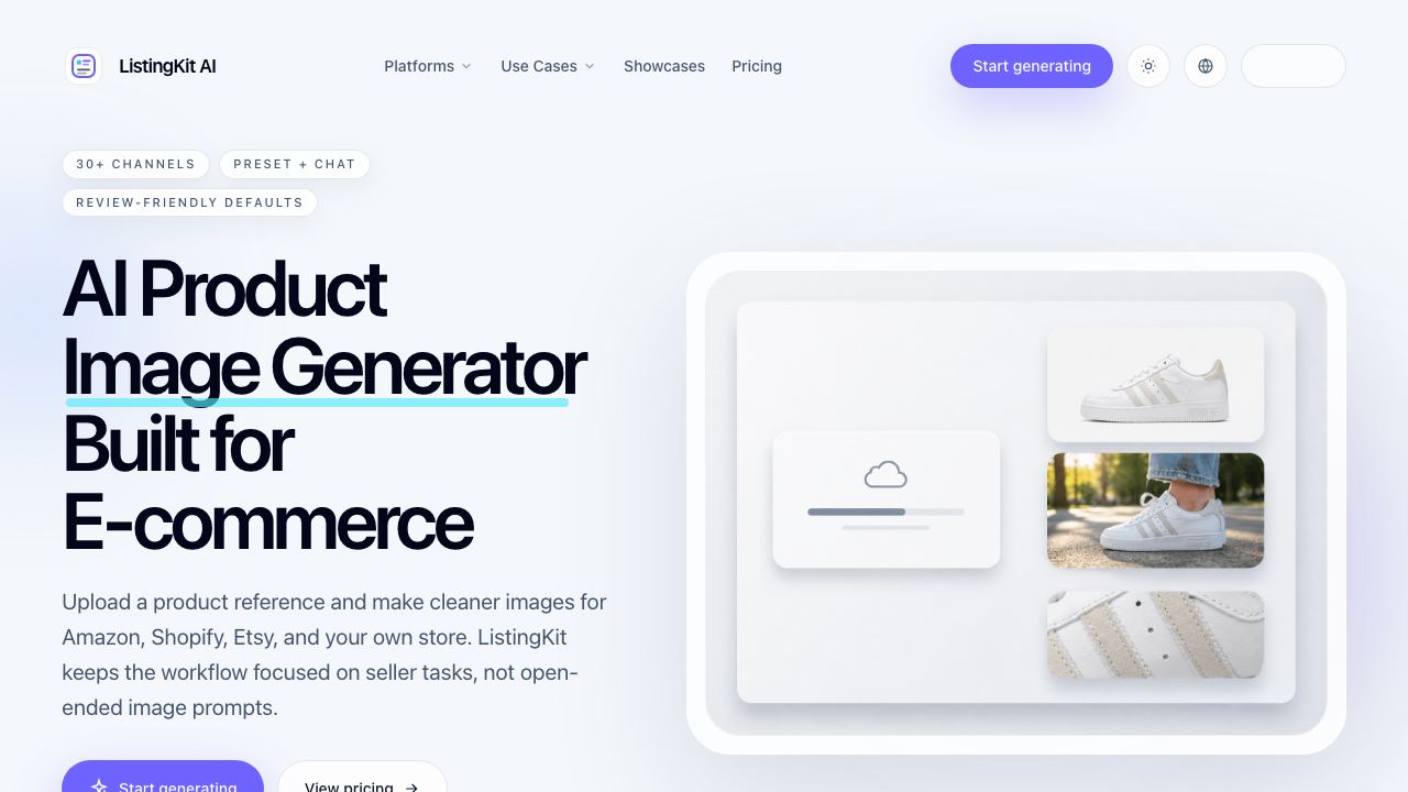 ListingKit AI 网站截图