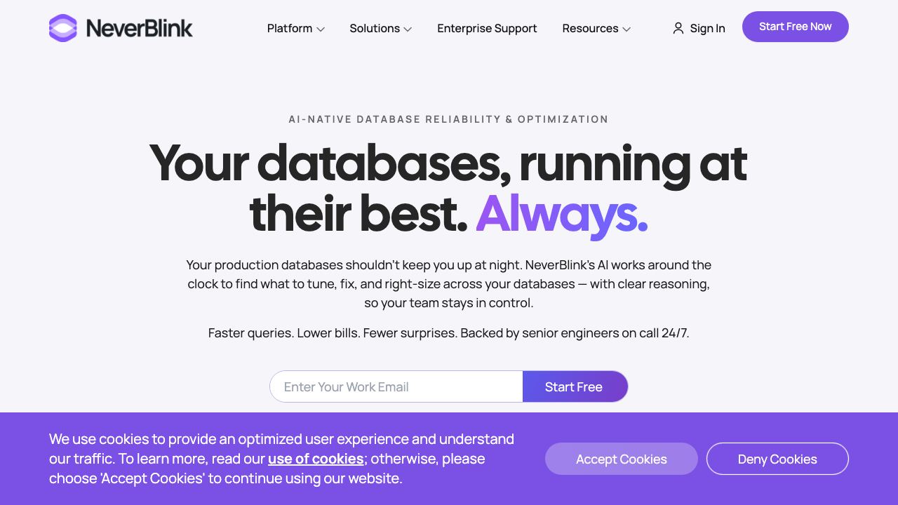 SQL Builder website screenshot