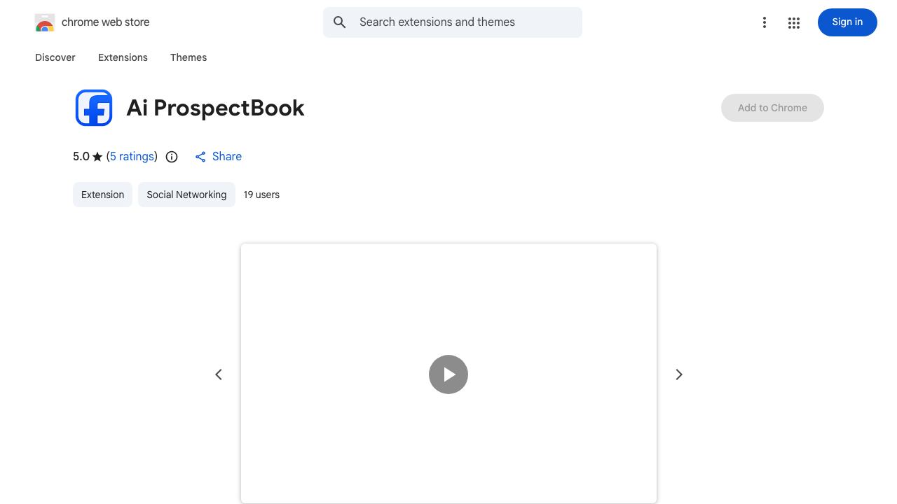 AI Prospect Book 网站截图