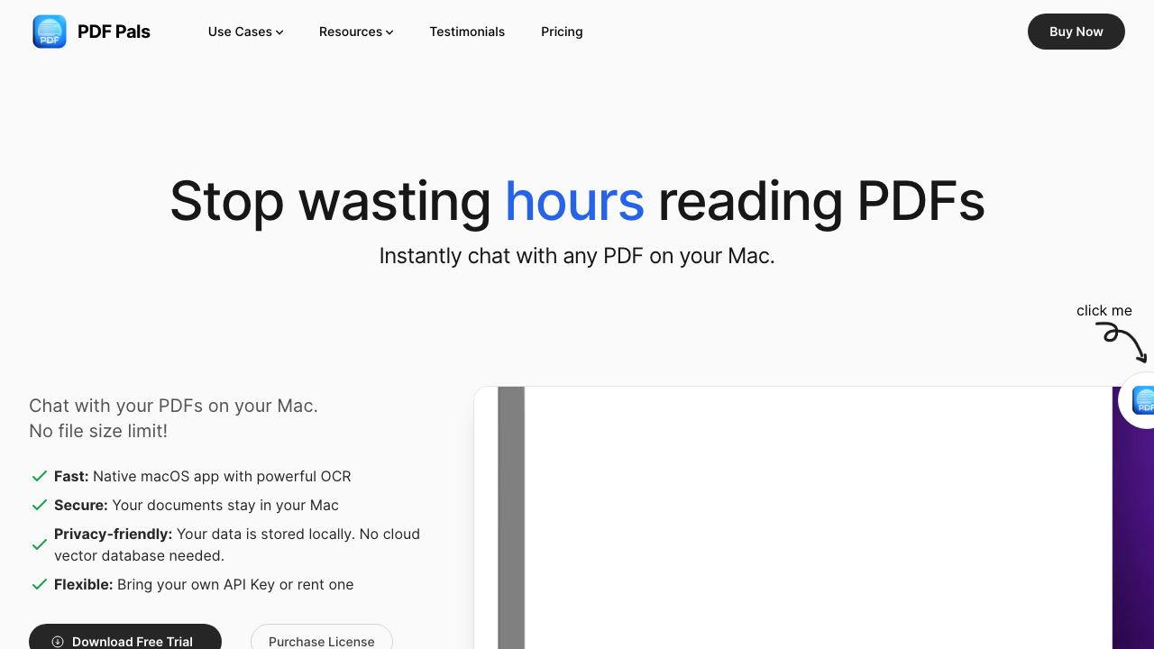 PDF Pals 网站截图