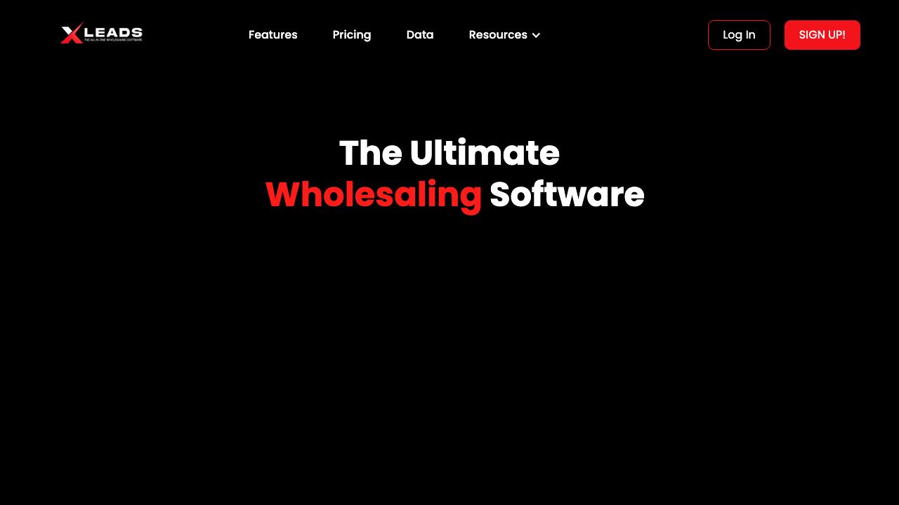 xleads.com website screenshot