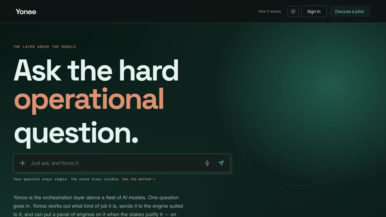 Yonoo website screenshot