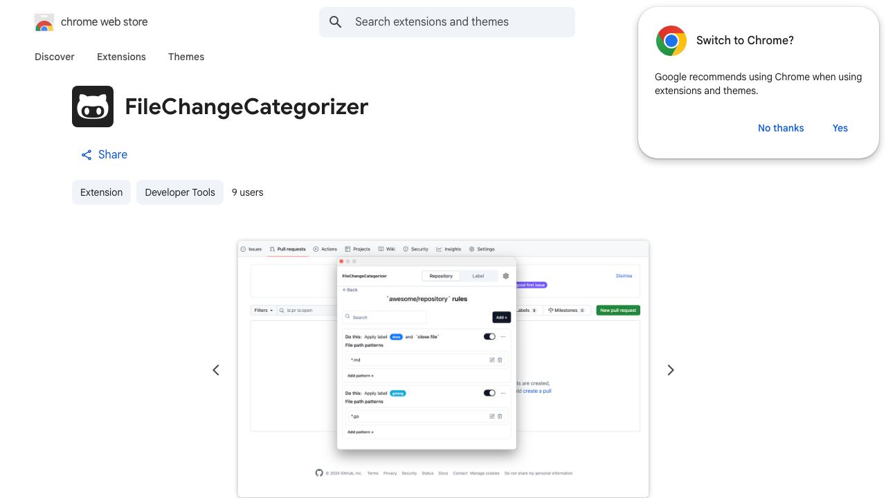 FileChangeCategorizer 网站截图