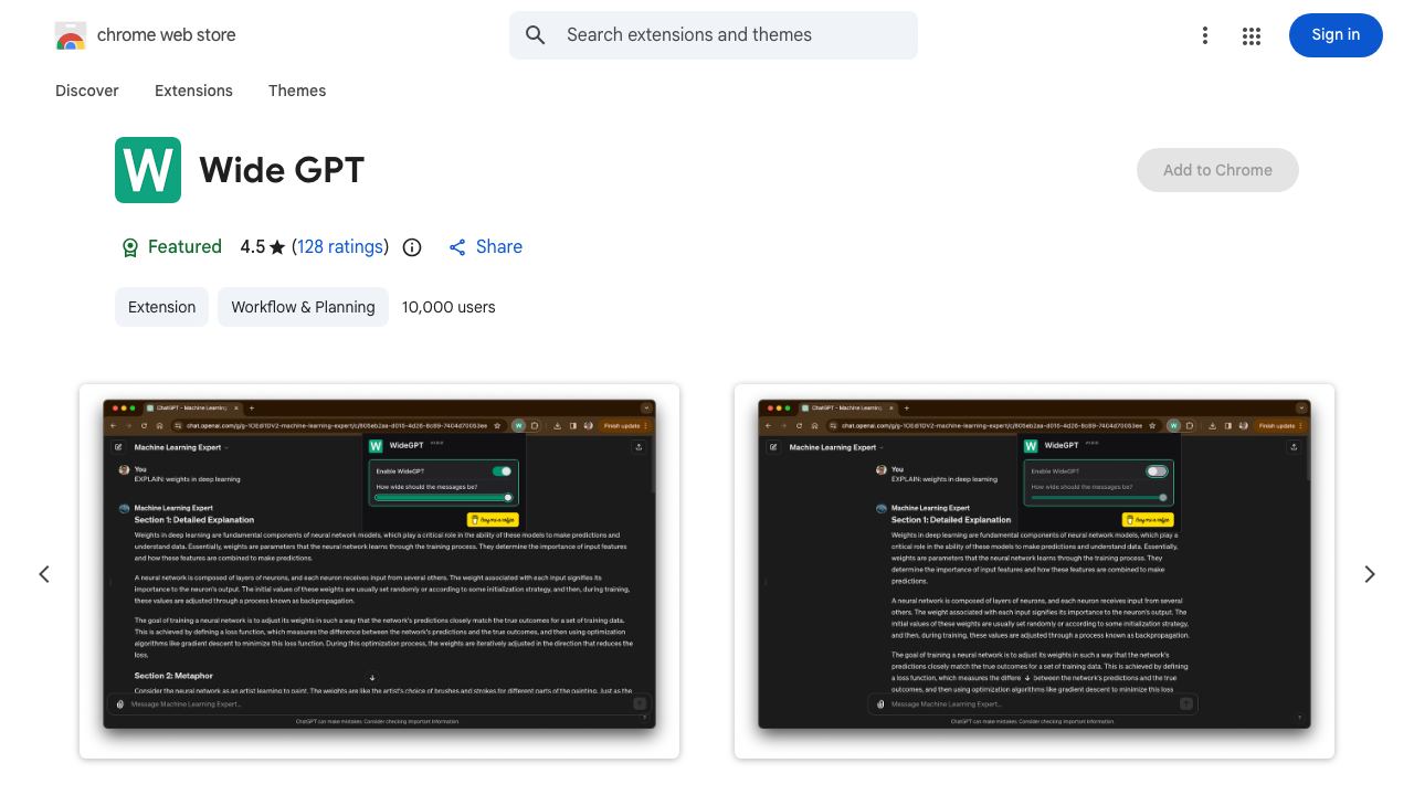 Wide GPT 网站截图