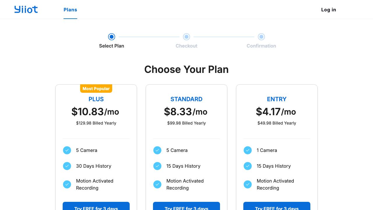 YiIotCloud 网站截图