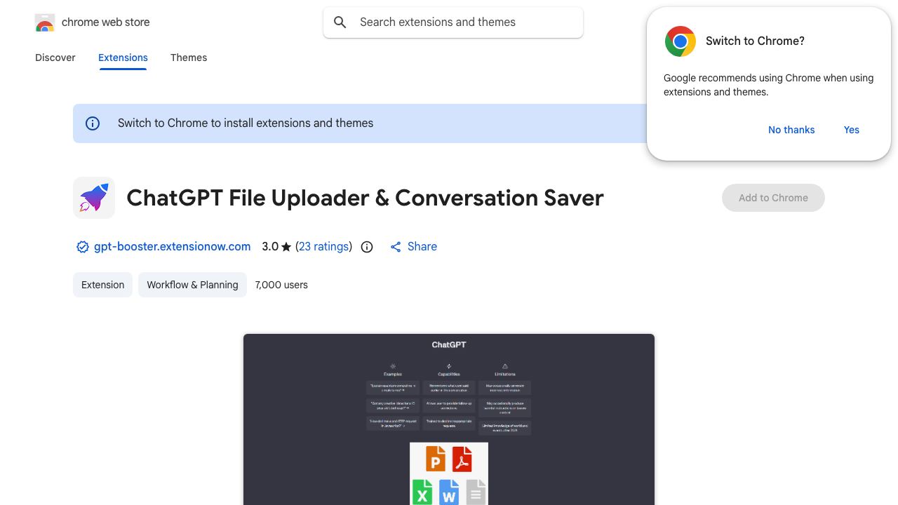 ChatGPT File Upload Tool 网站截图