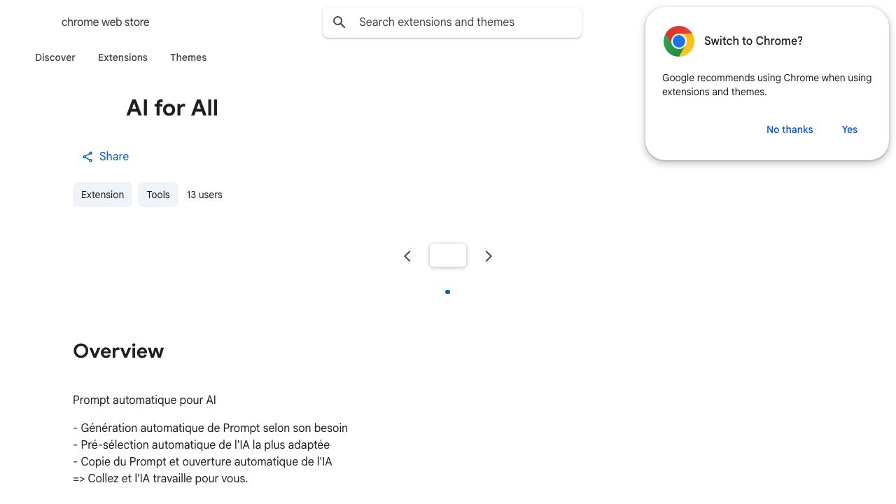 AI for All 网站截图
