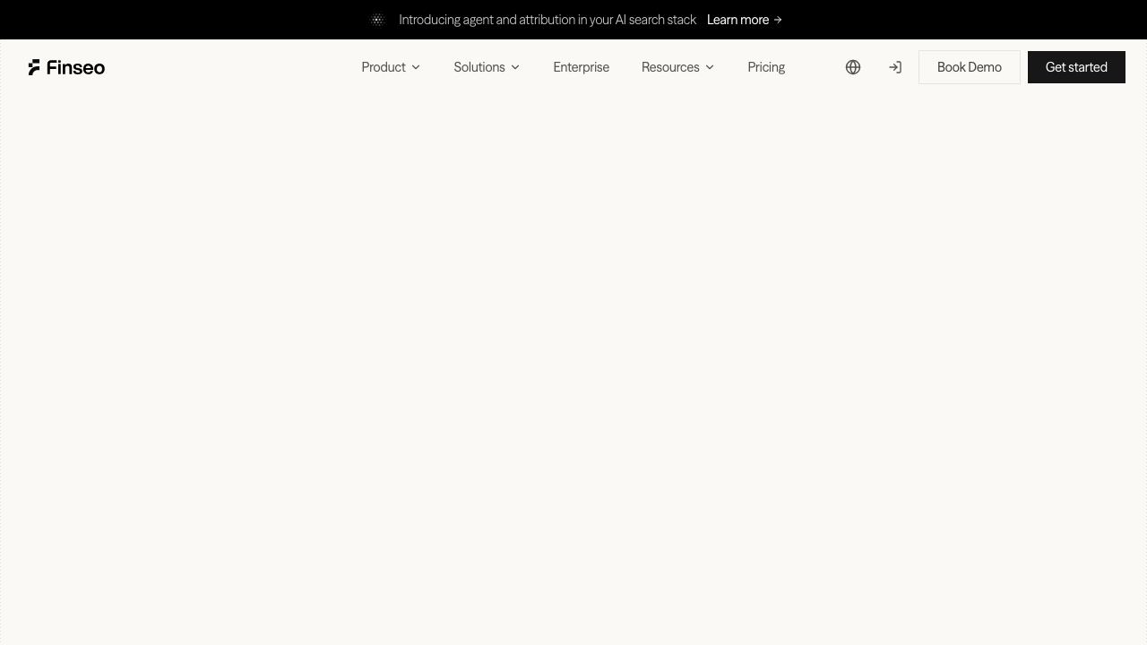 Finseo.ai website screenshot