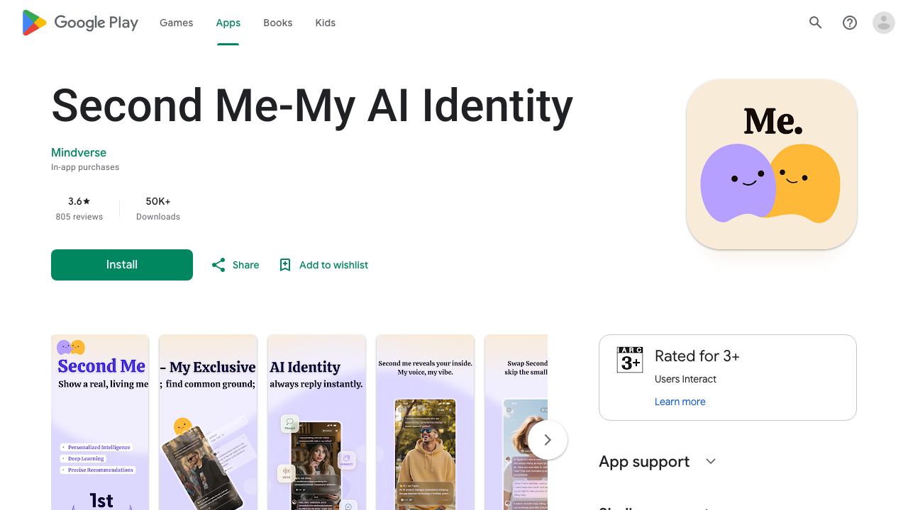 Me.bot for Android 网站截图
