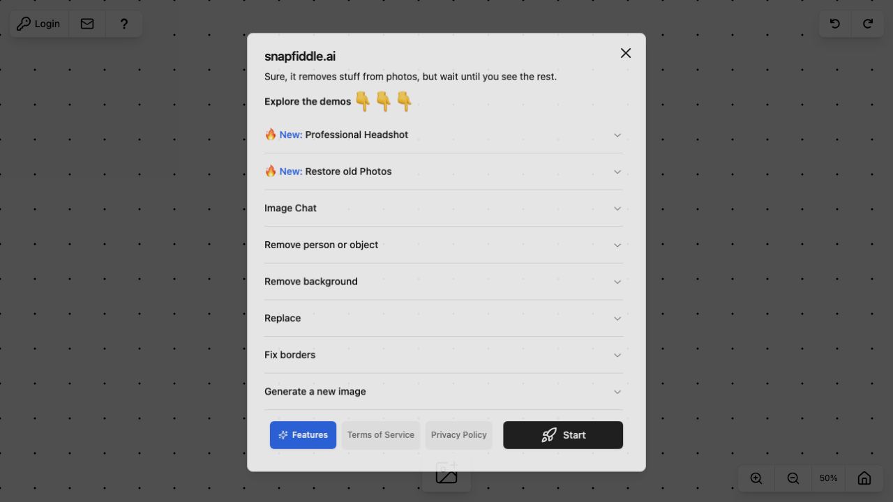 snapfiddle.ai 网站截图