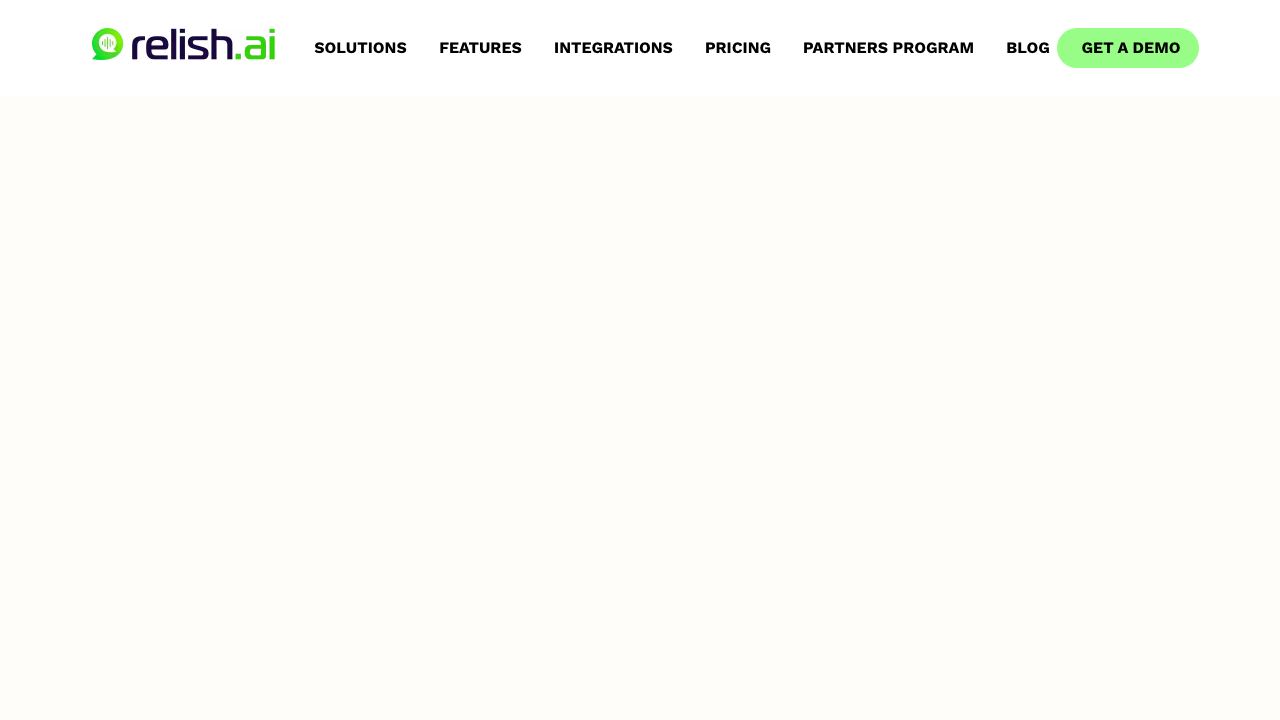 relish.ai website screenshot