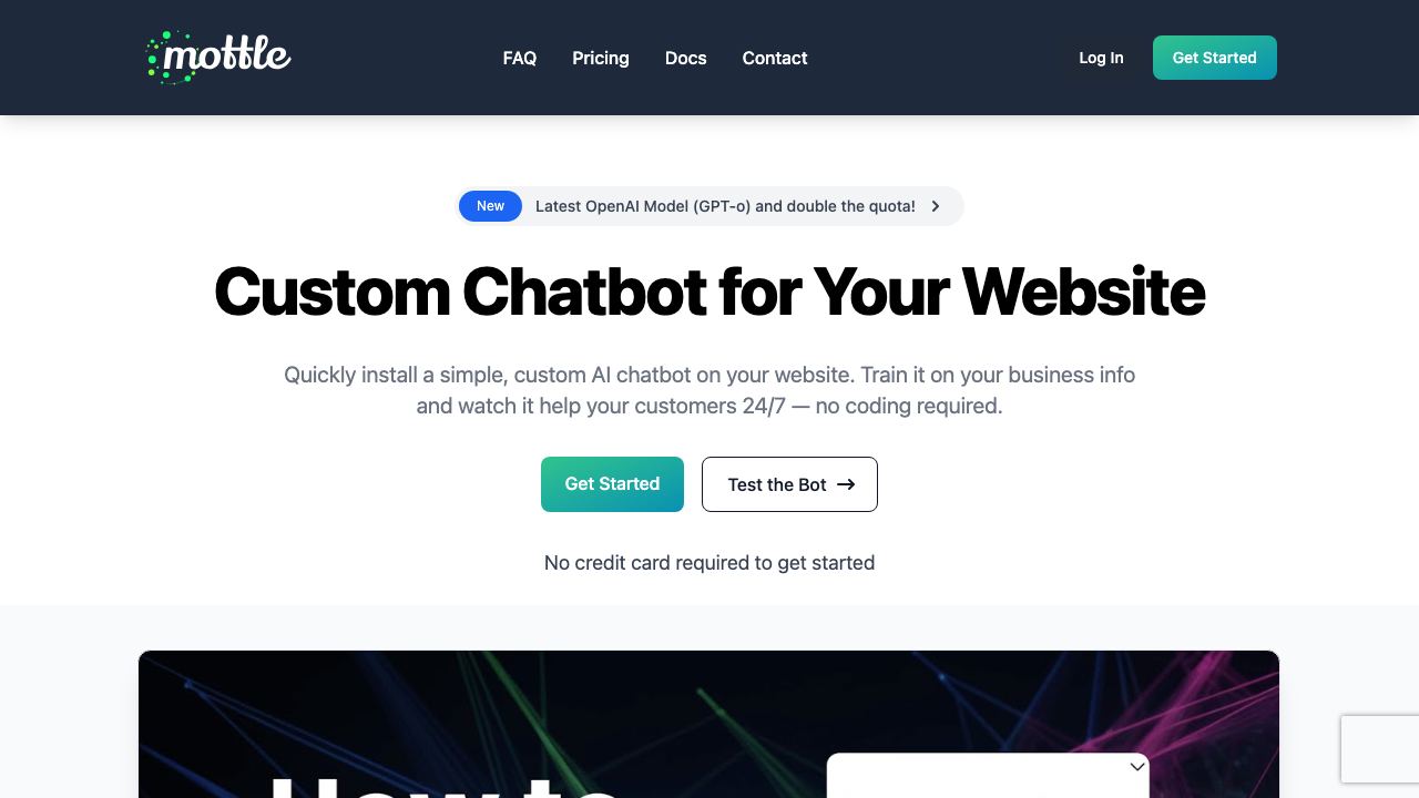 Mottle website screenshot