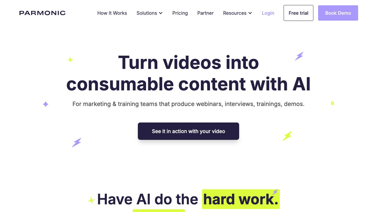 parmonic.com website screenshot