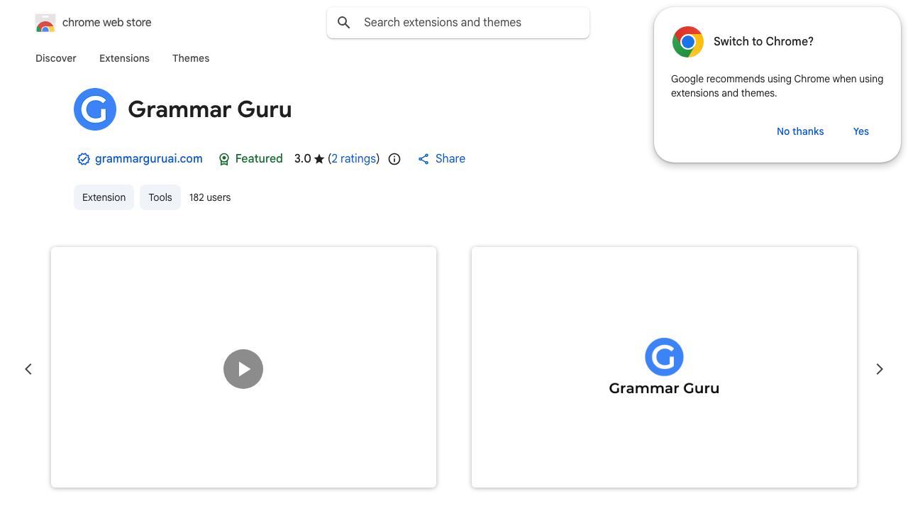 Grammar Guru 网站截图