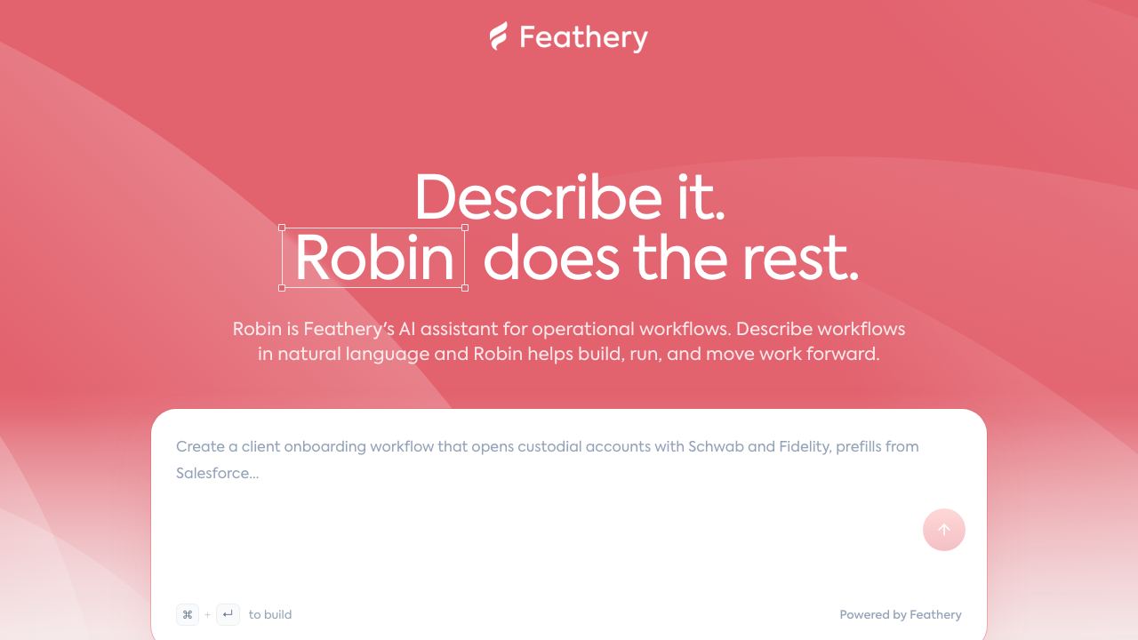 Feathery AI 网站截图