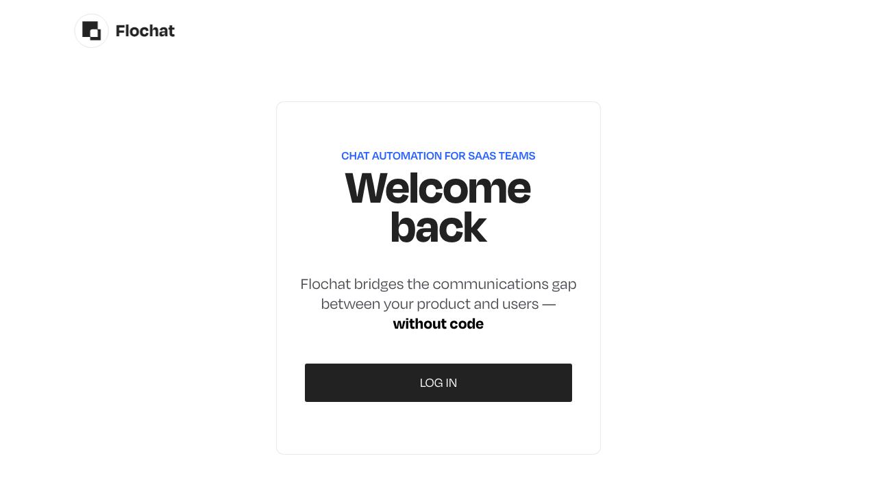 Flochat website screenshot