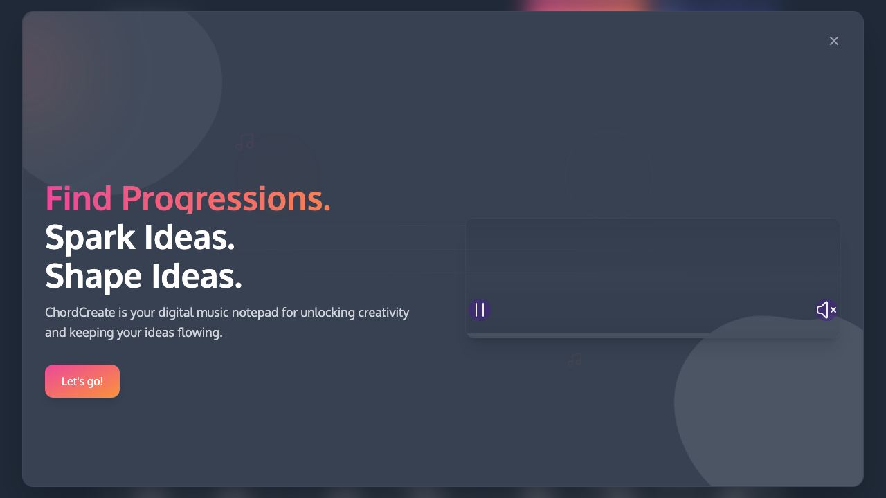 ChordCreate 网站截图