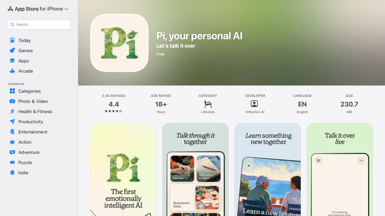 Call Pi 网站截图