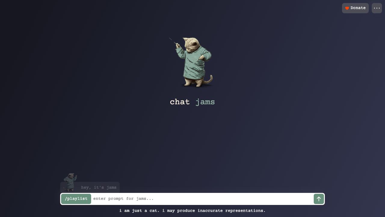 Chat Jams 网站截图
