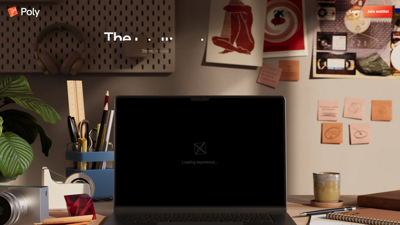 Poly website screenshot
