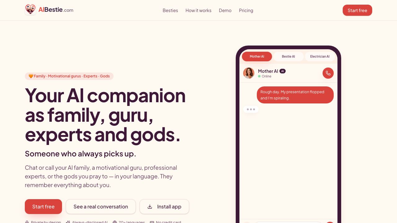 NSFW Character AI - The Best No Filter NSFW AI Chat website screenshot