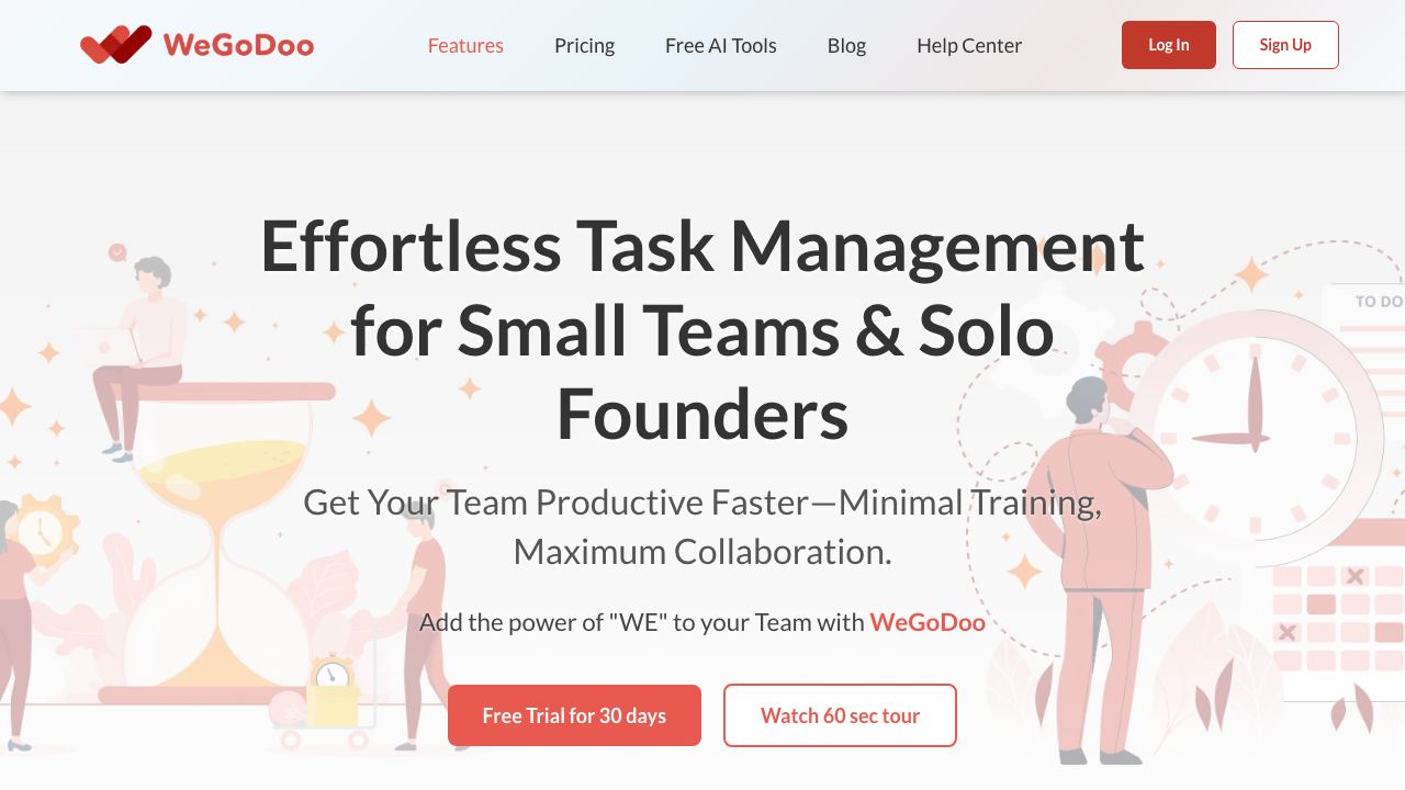 WeGoDoo website screenshot