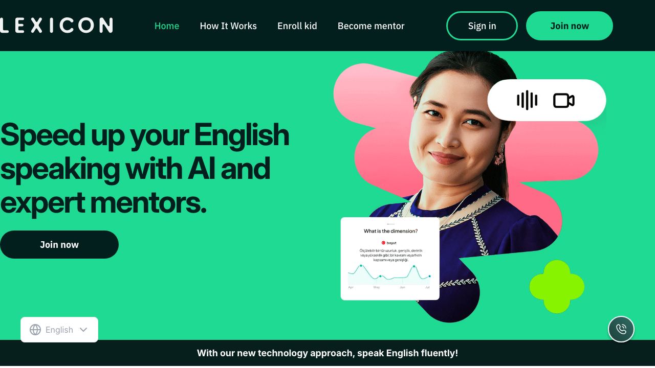Lexicon website screenshot