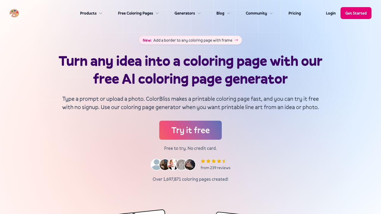 ColorBliss 网站截图