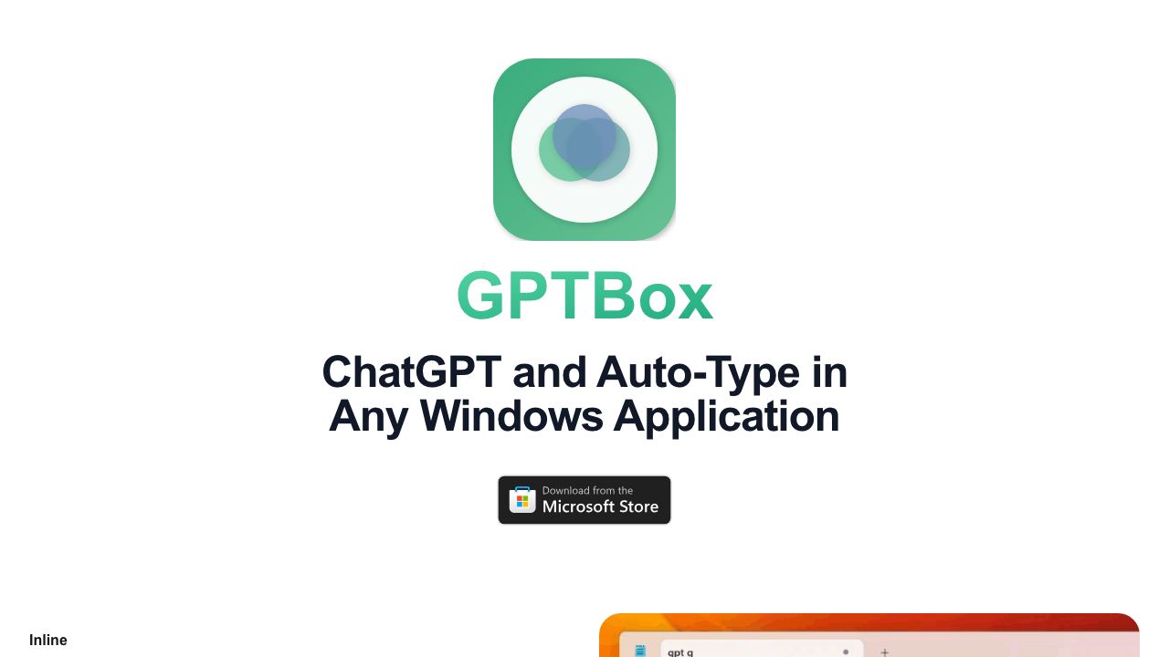 GPTBox 网站截图