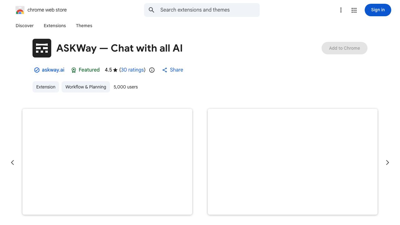 ASKWay 1.1.2 网站截图