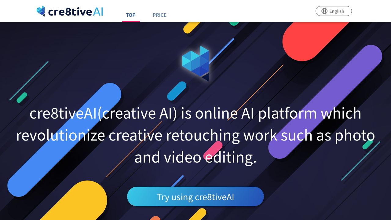 Cre8tiveAI 网站截图