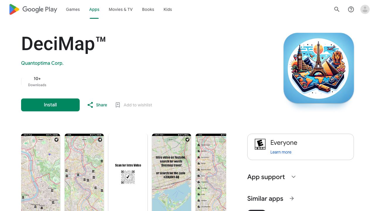 DeciMap™ 网站截图