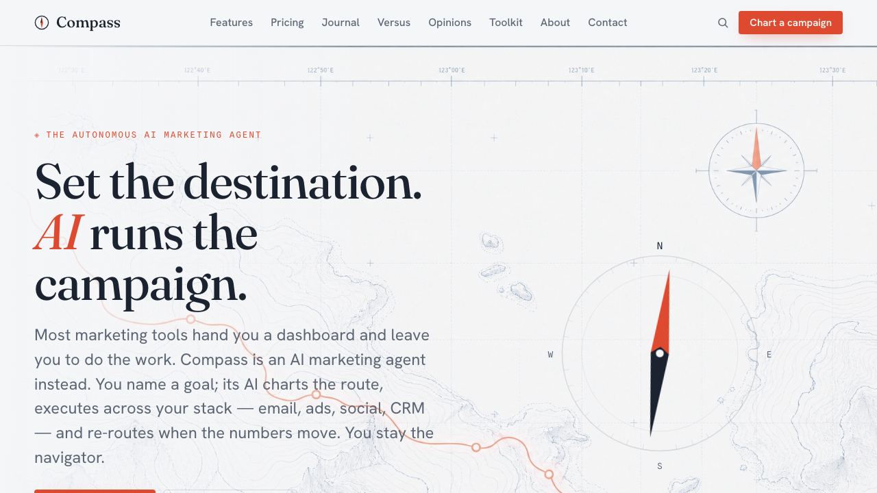Compass 网站截图
