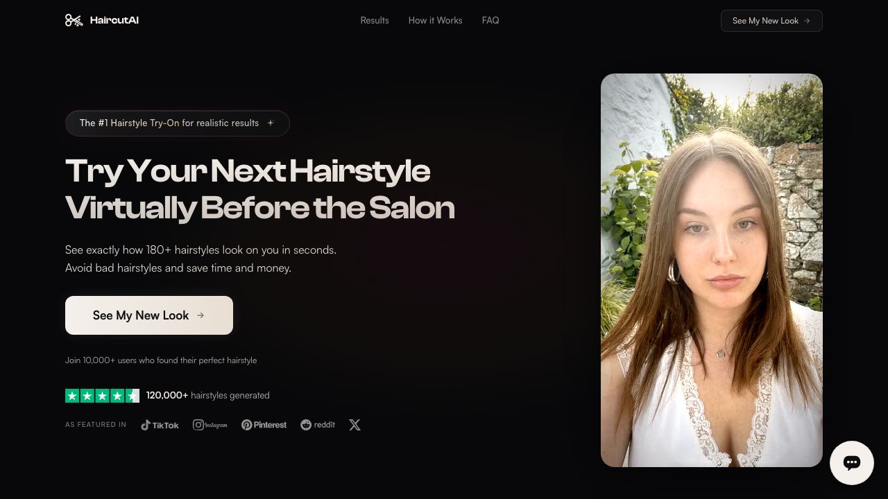 AI HairstyleApp 网站截图