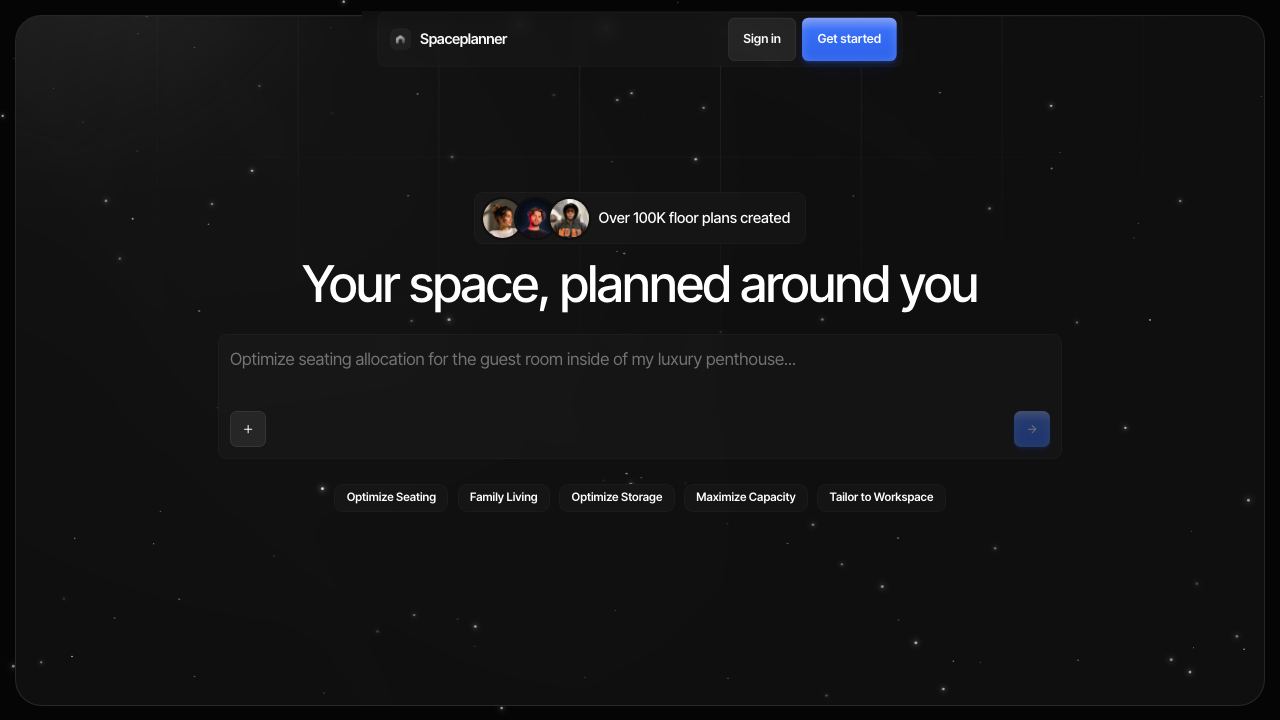 Space Planner Ai 网站截图