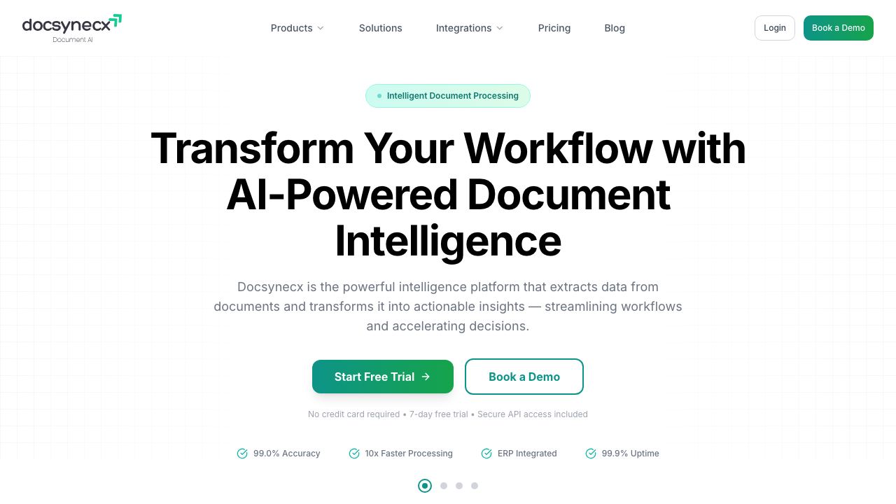 docsynecx by SynecX AI Labs website screenshot