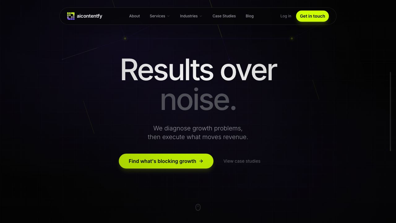 AIContentfy 网站截图