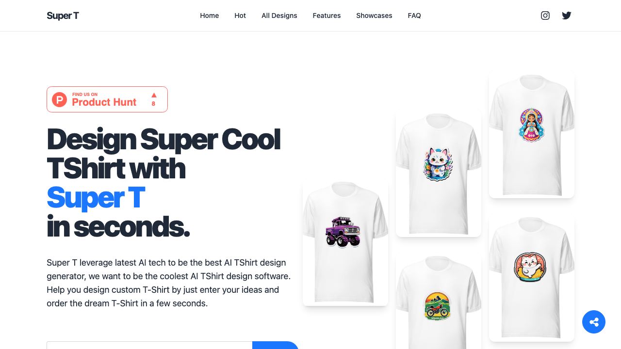 Super T website screenshot
