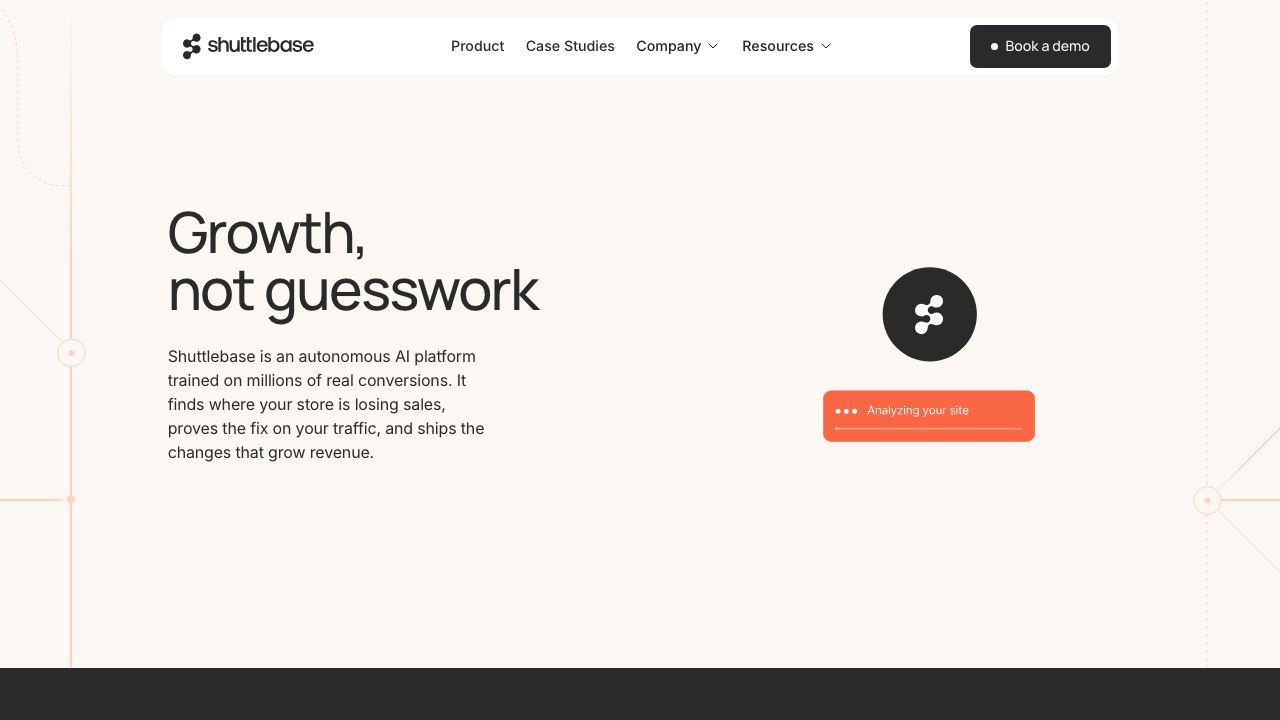 Moonshot AI website screenshot