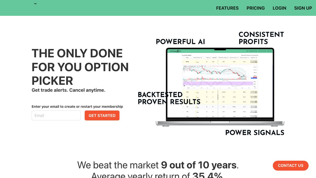 Optionsfy 网站截图